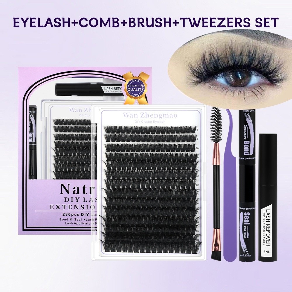 Faux Mink Lash - 8-18mm Lange Nepwimpers Bond & Seal