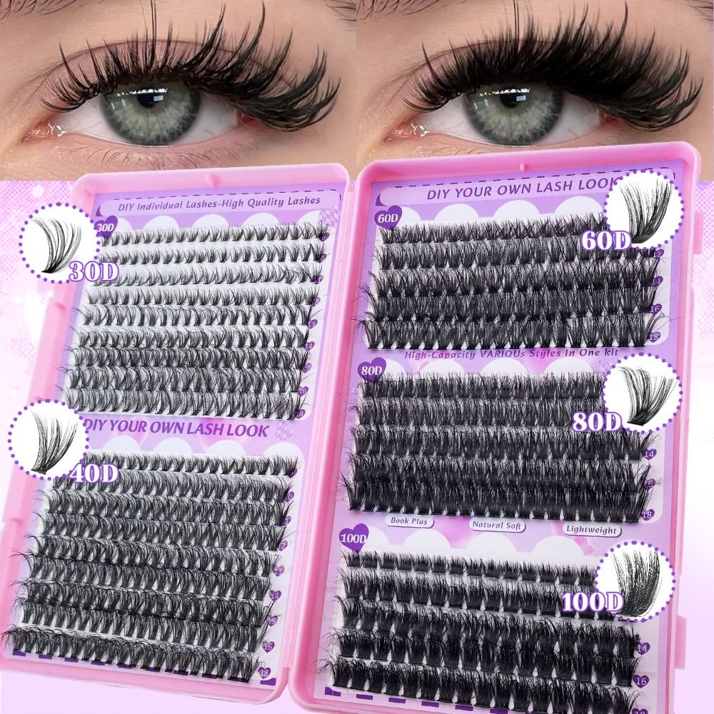 Faux Mink Lash - 9-18mm Lange Kunstwimpers Bond & Seal