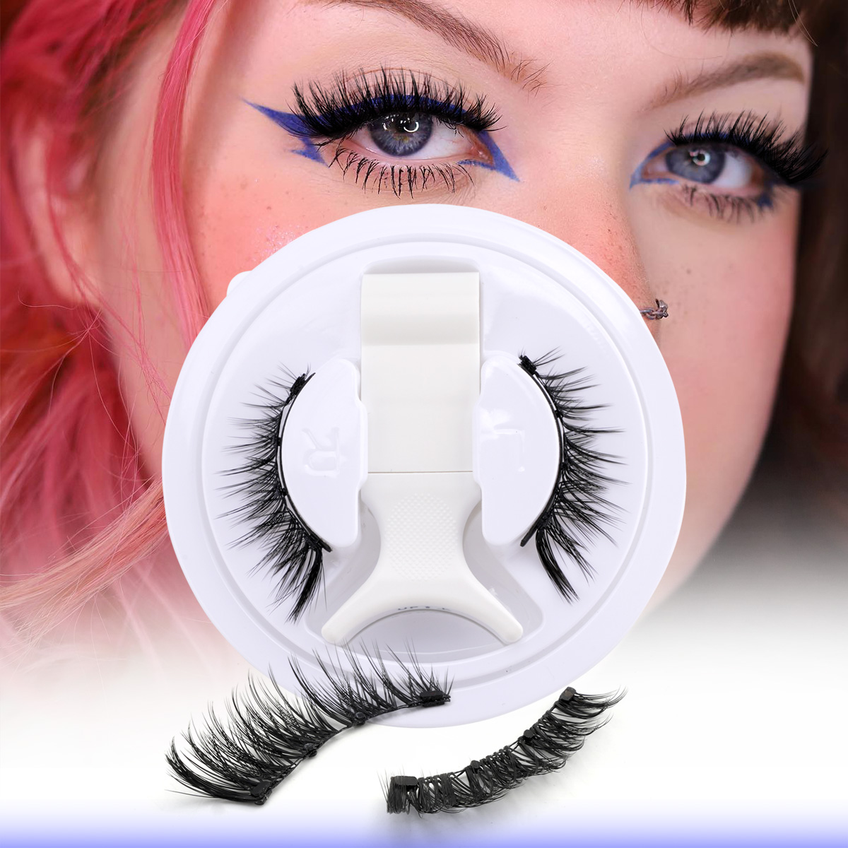 Magnetische wimper 1 paar natu - Faux Mink Lash recensie en prijs