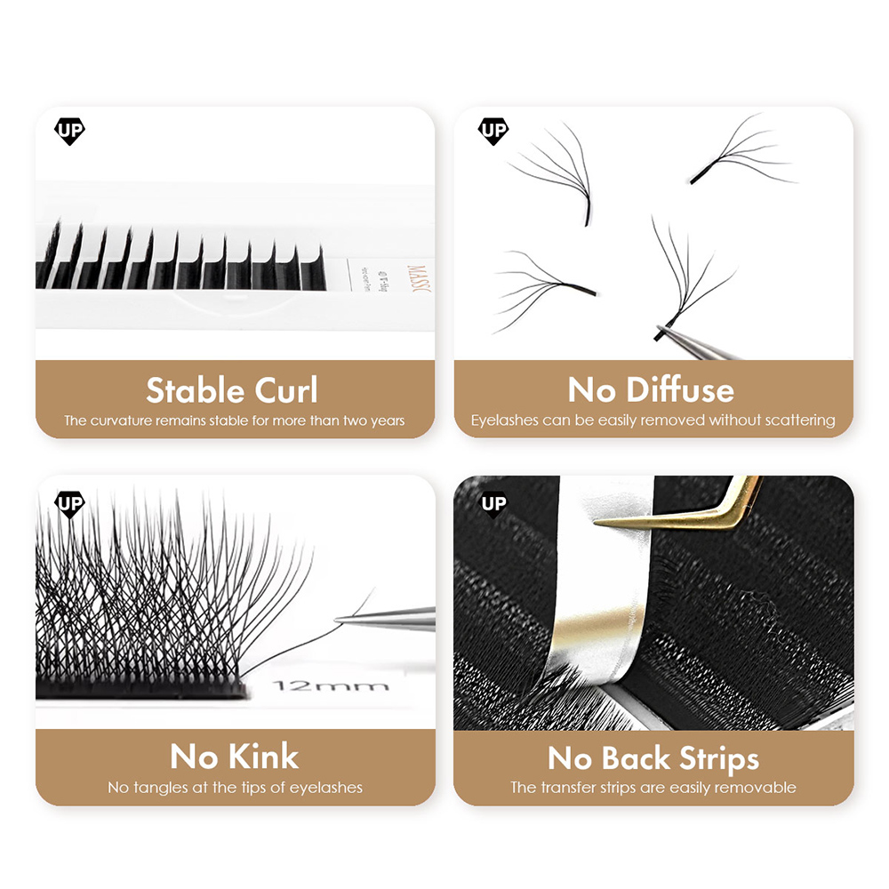 MASSCAKU L LU M Krul YY/W Vorm - Eyelash Extension Yy recensie en prijs