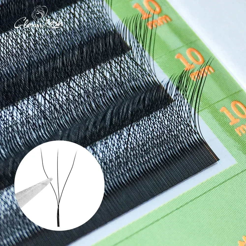 GLAMLASH W Vorm Bloom 3D 4D 5D - Eyelash Extension Human Hair recensie en prijs