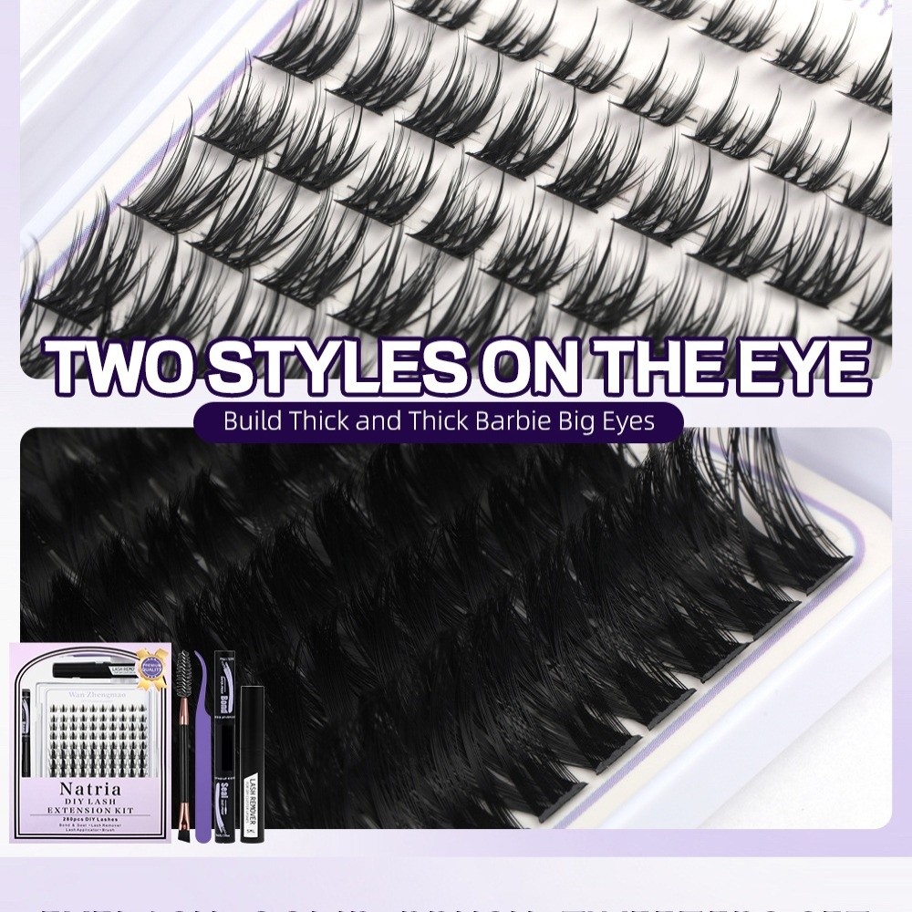 8-18mm Lange Nepwimpers Bond & - Faux Mink Lash recensie en prijs