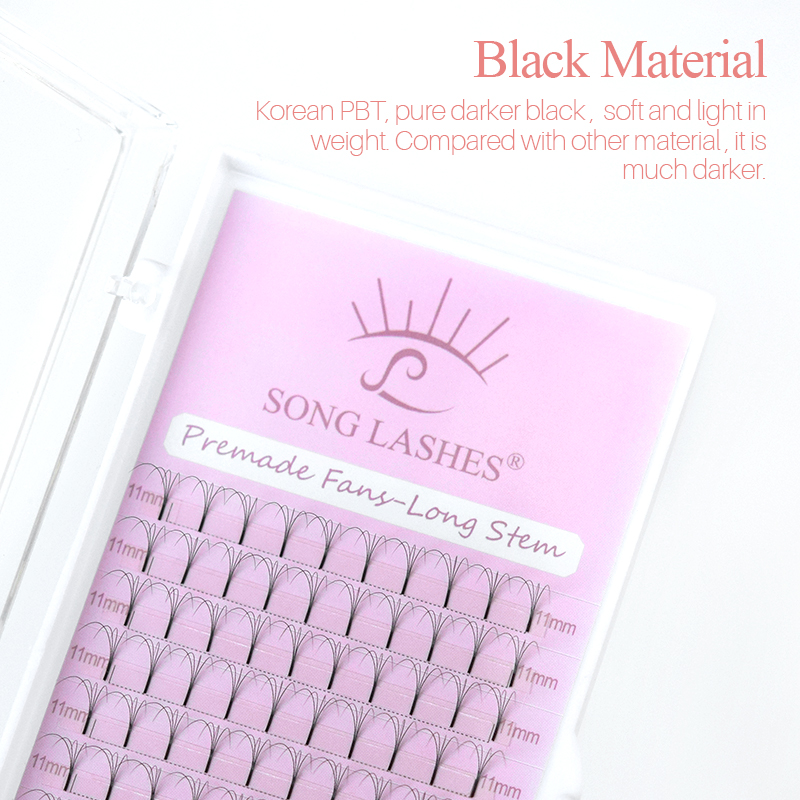 SONGLASHES Lange Wimperstukjes - Eyelash Extension Review recensie en prijs