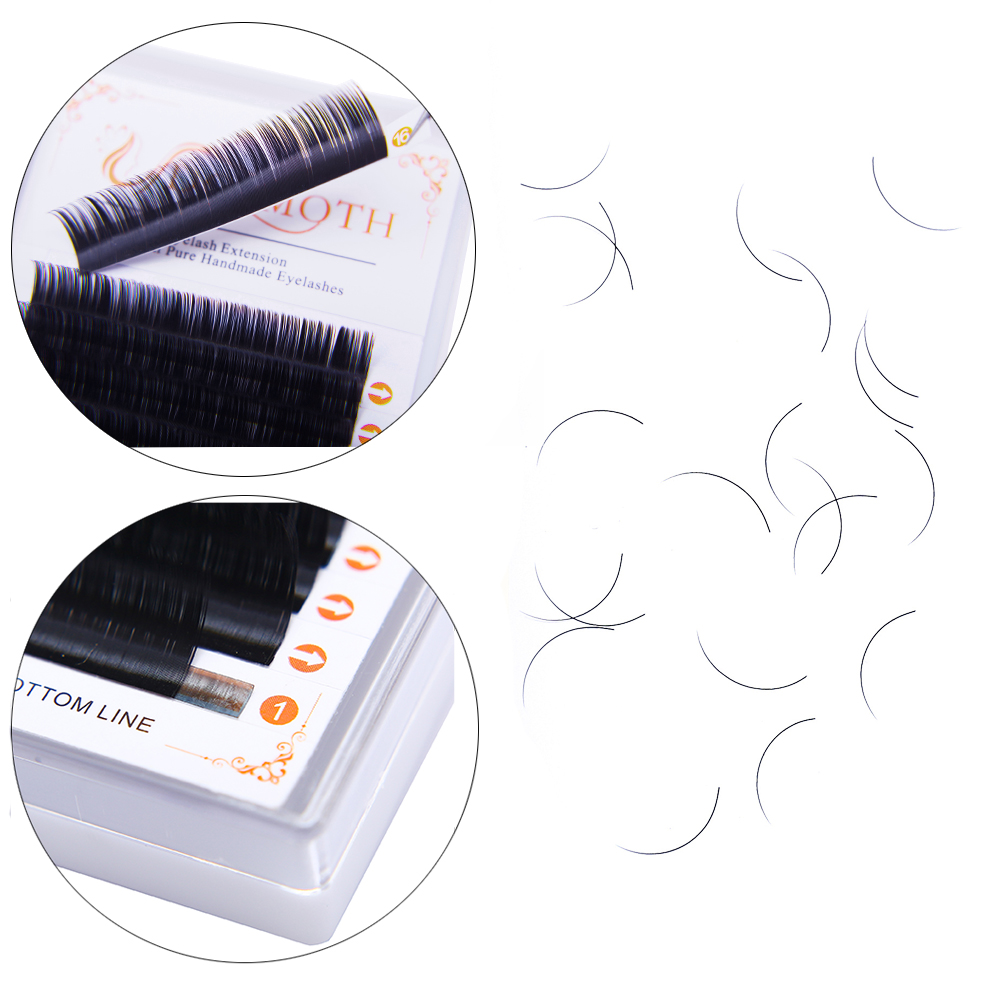 Dosmoth 10 Boxes 16 Rijen 7-16 - Eyelash Extension Human Hair recensie en prijs