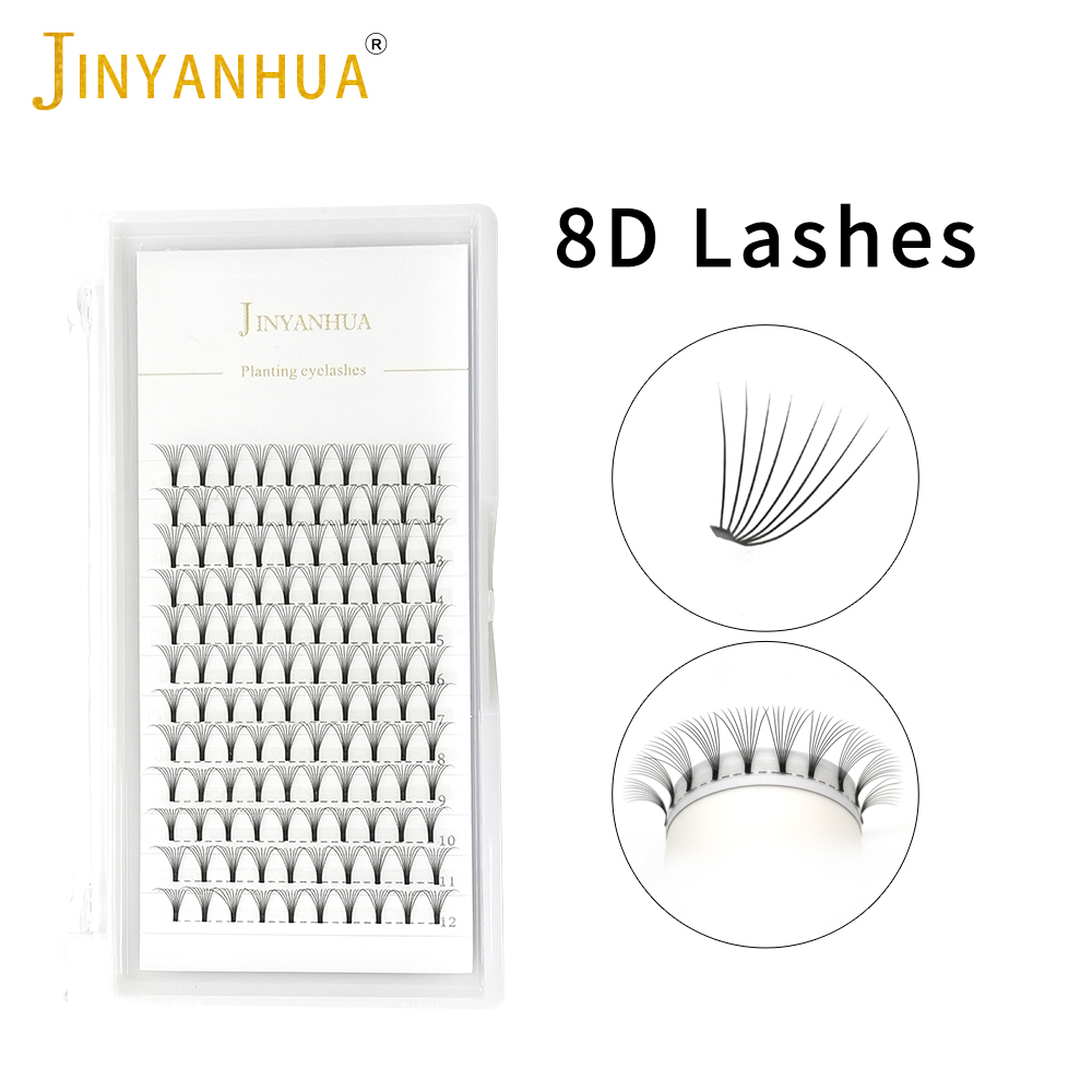 Jinyanhua 8D Fans Wimper Exten - Eyelash Extension Review recensie en prijs