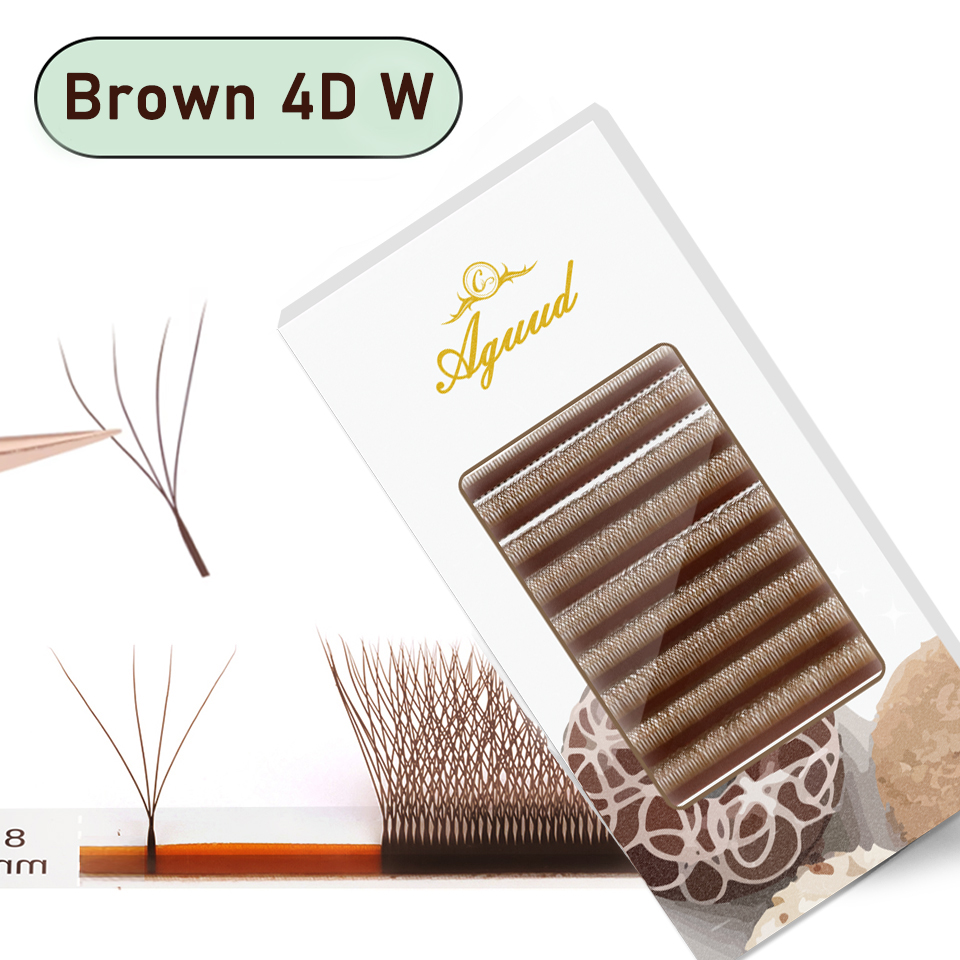AGUUD Bruin W-vormige YY Wimpe - Eyelash Extension Yy recensie en prijs