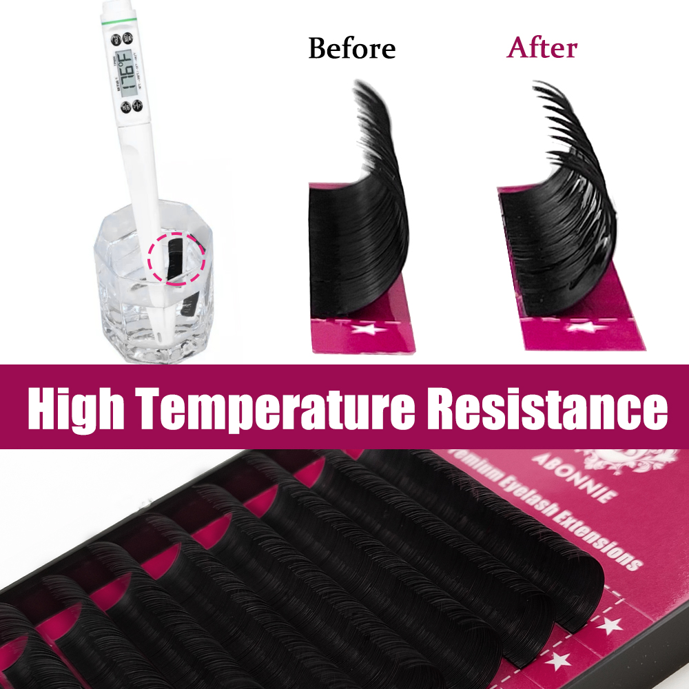 Abonnie 8-17 mm faux individue - Eyelash Extension Human Hair recensie en prijs