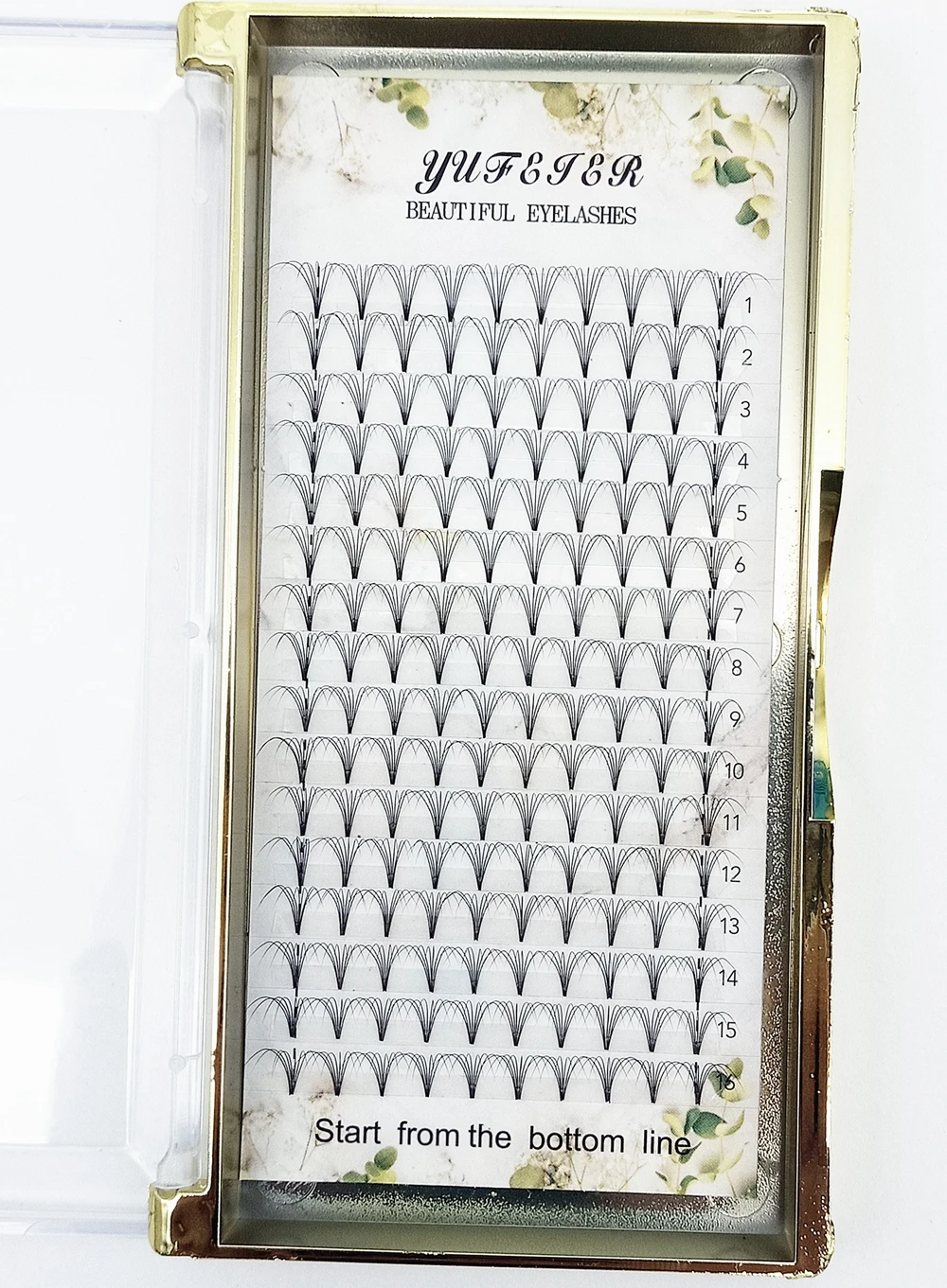 HBZGTLAD 16 Lijnen Voorgemaakt - Eyelash Extension Review recensie en prijs